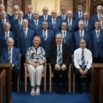 Gresley male voice choir's custom ties | golf ties Gresley male voice choir’s custom ties