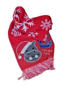 Knitted scarves Keltic ties