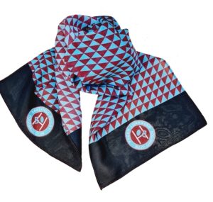 Printed scarves made by keltic ties