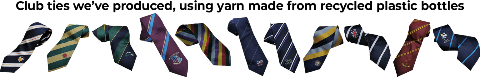 woven club ties