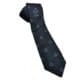 Lodge pythagoras navy masonic tie with square and compass motifs