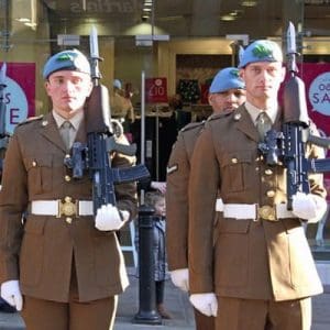Regimental ties