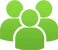 Group of people icon for customer care