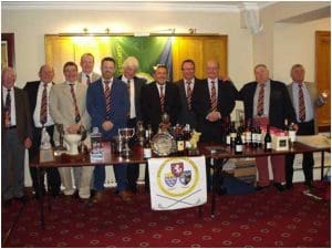 Btuse golf society ties - an evening tie | golf club tie Btuse golf society ties – an evening tie