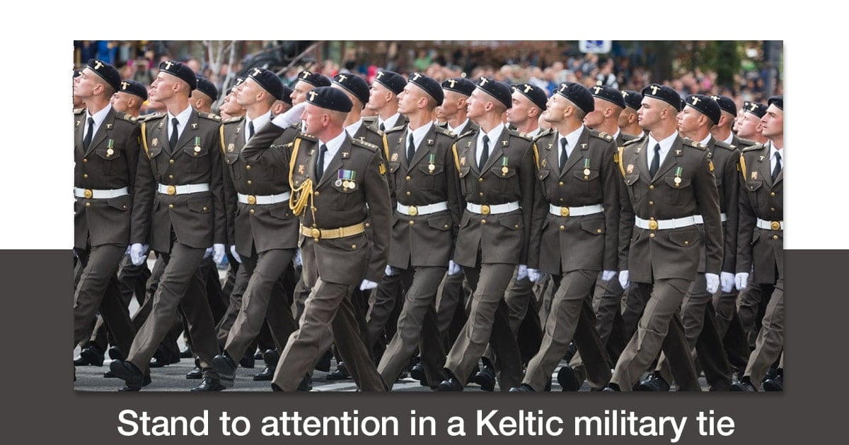 regimental ties of the british army