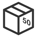 Minimum order 50 pieces